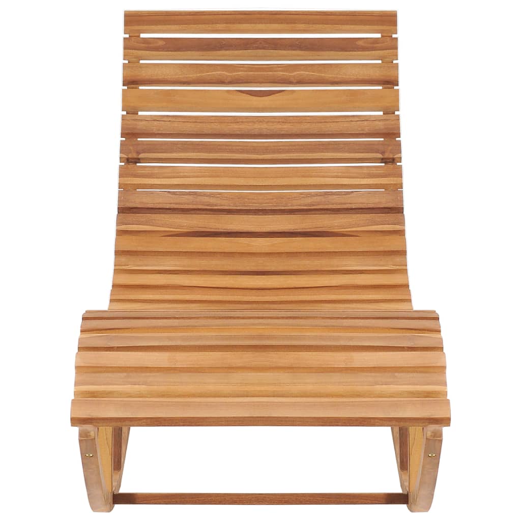 Schaukelliege Massivholz Teak