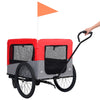 2-In-1 Fahrradanhänger Für Hunde Und Buggy