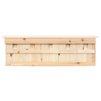 Spatzenhaus 5-Fach 68X15X21 Cm Tannenholz