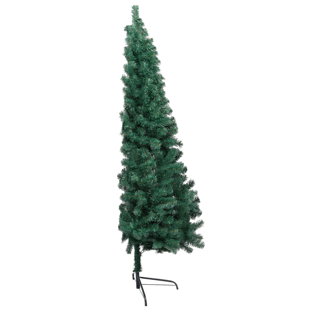 Künstlicher Halb-Weihnachtsbaum Mit Ständer 150 Cm Pvc