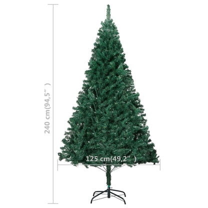 Künstlicher Weihnachtsbaum Mit Dicken Zweigen 240 Cm Pvc