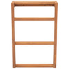 Handtuchhalter 2 Stk. Massivholz Teak