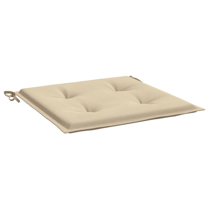 Gartenstuhl-Kissen 2 Stk. Oxford-Gewebe Beige