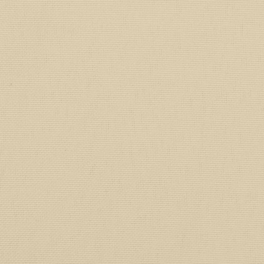 Gartenstuhl-Kissen 2 Stk. Oxford-Gewebe Beige