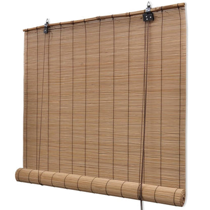 Bambusrollos 2 Stk. 100X160 Cm Braun