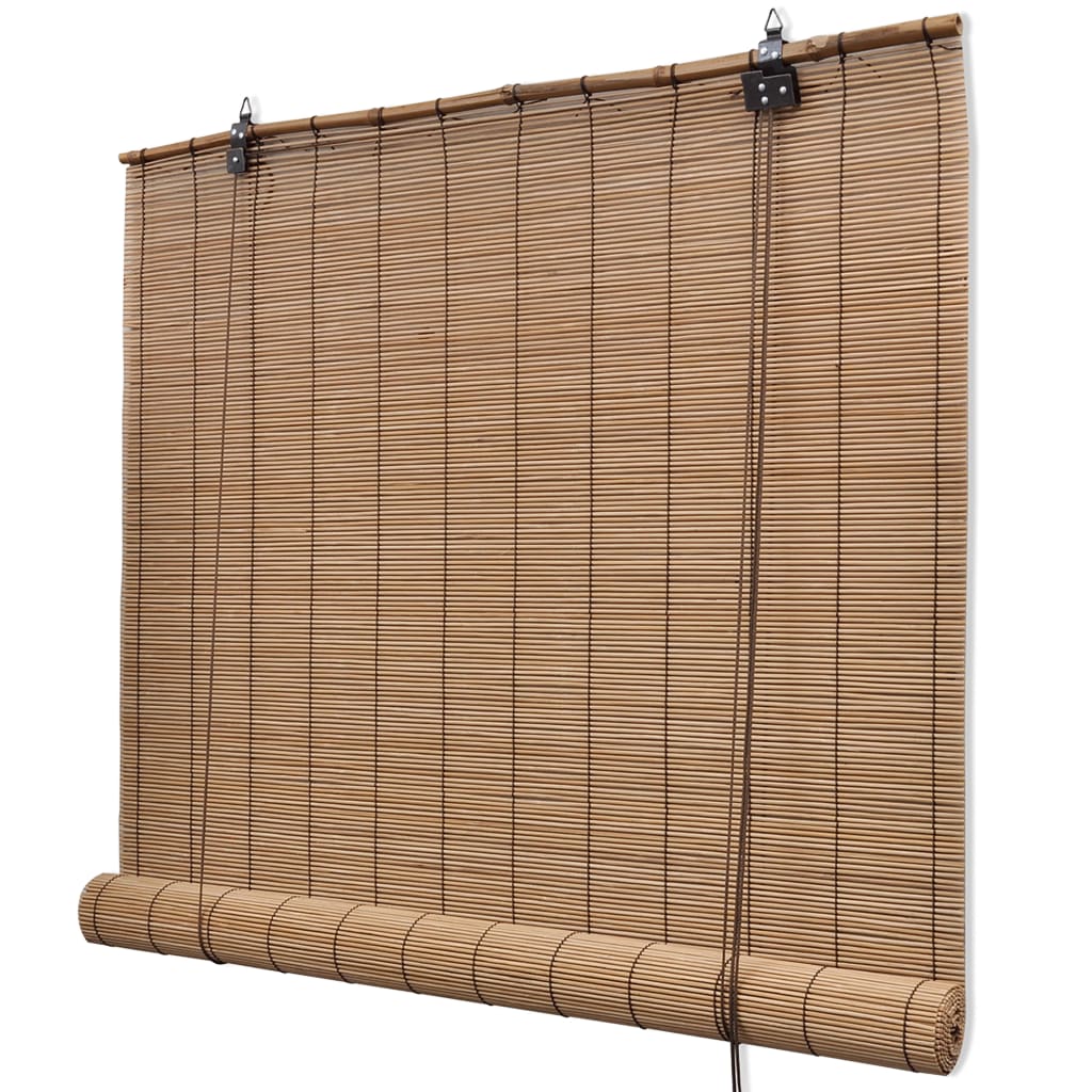 Bambusrollos 2 Stk. 150X220 Cm Braun