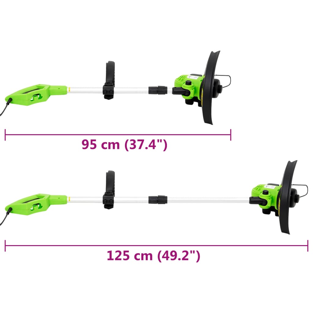 Elektro-Rasentrimmer Mit Teleskopstiel 29 Cm 550 W