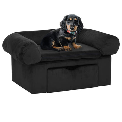 Hundesofa Mit Schublade 75X50X38 Cm Plüsch