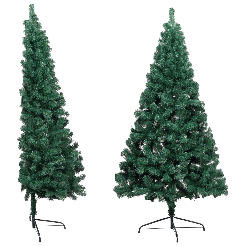 Künstlicher Halb-Weihnachtsbaum Mit Ständer 150 Cm Pvc