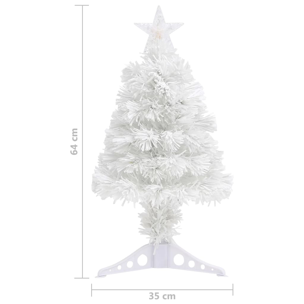 Künstlicher Weihnachtsbaum Mit Beleuchtung 64 Cm Glasfaser