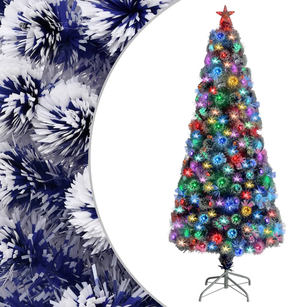 Künstlicher Weihnachtsbaum Mit Beleuchtung 120Cm Glasfaser