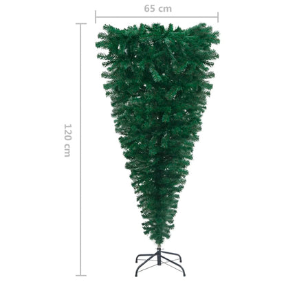 Künstlicher Weihnachtsbaum Mit Ständer Umgekehrt 120 Cm