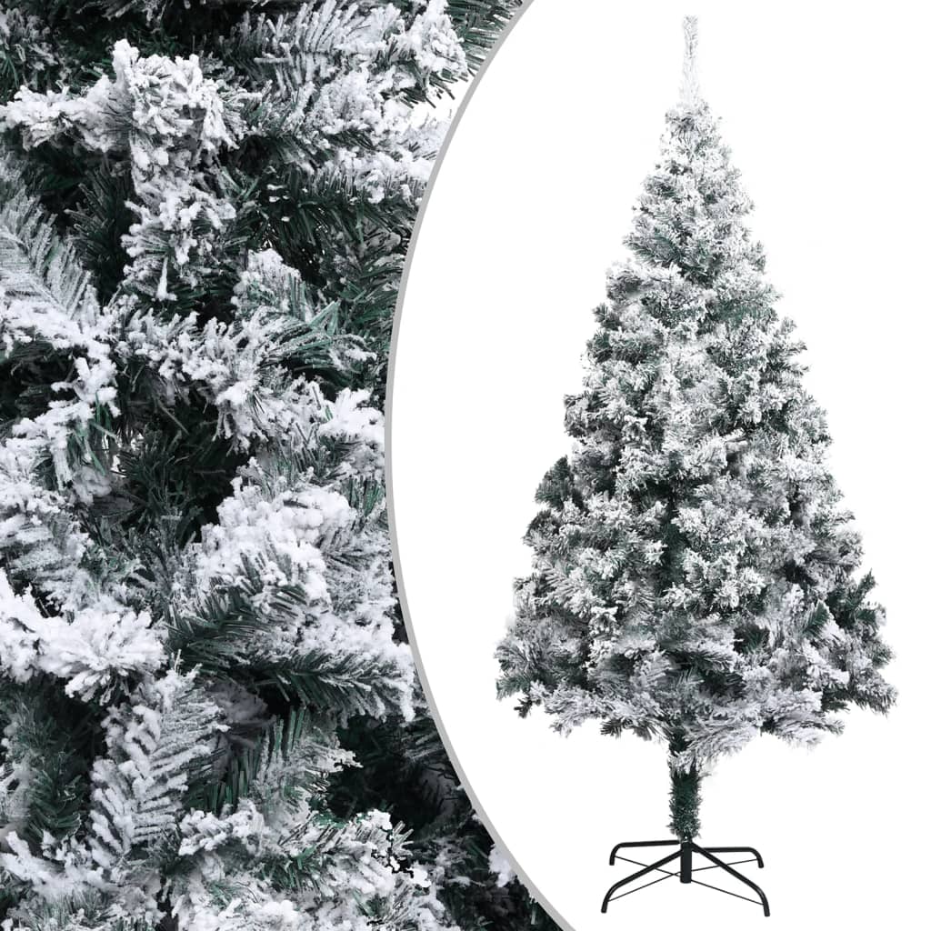 Künstlicher Weihnachtsbaum Beschneit Grün 300 Cm Pvc