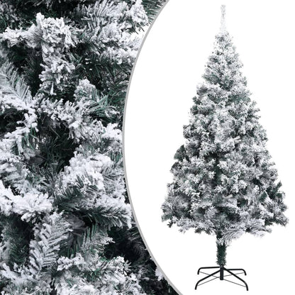 Künstlicher Weihnachtsbaum Beschneit Grün 300 Cm Pvc