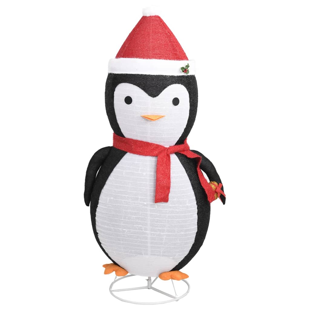 Weihnachtsdekoration Pinguin-Figur Led Luxus-Gewebe 180 Cm