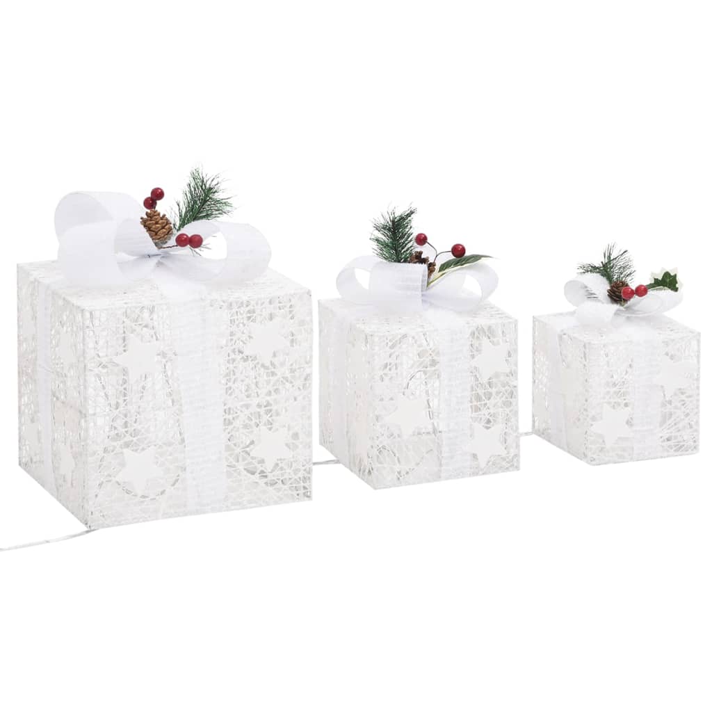 Geschenkboxen Deko-Set 3 Stk. Outdoor Indoor