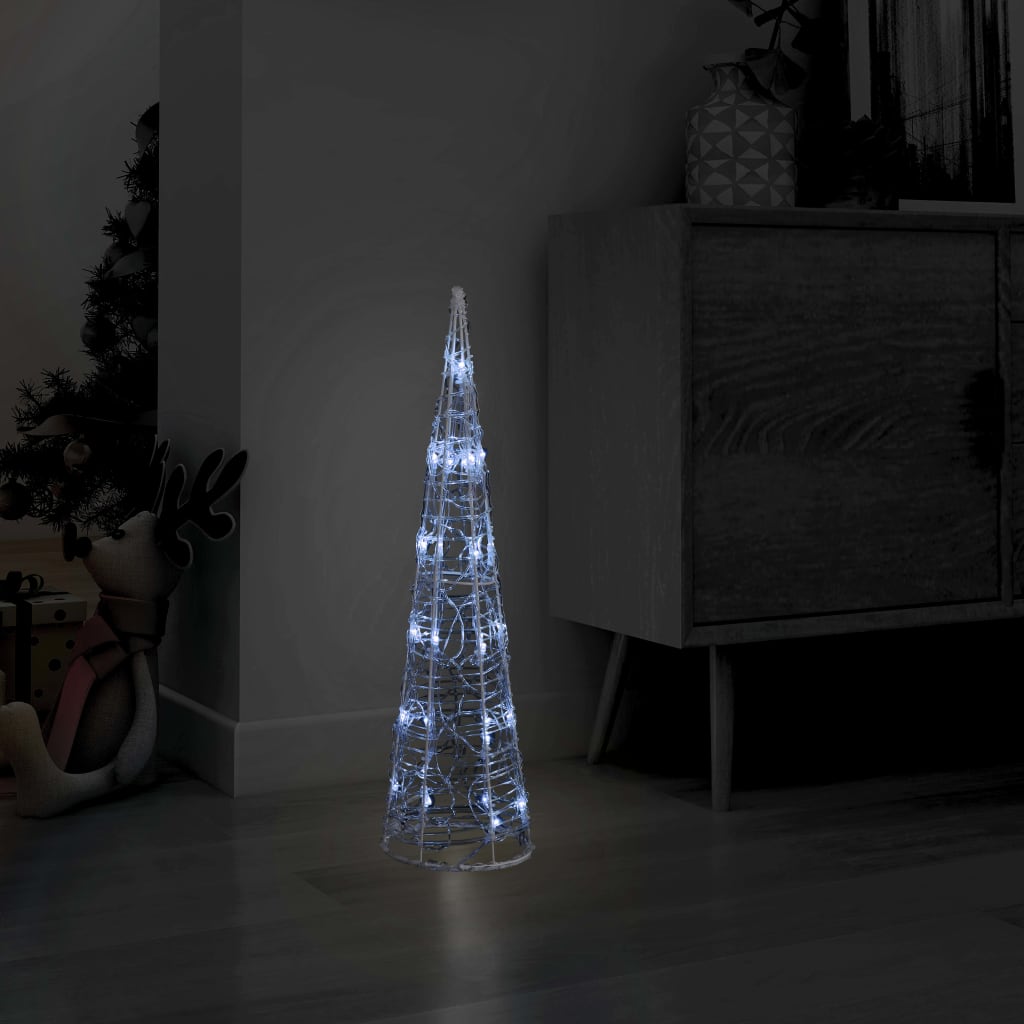 Led-Kegel Acryl Weihnachtsdeko Pyramide