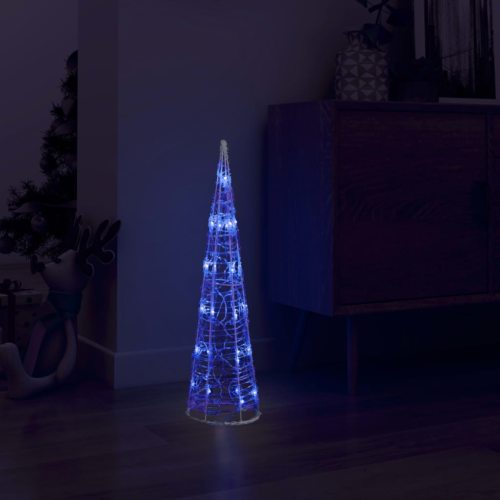 Led-Kegel Acryl Weihnachtsdeko Pyramide