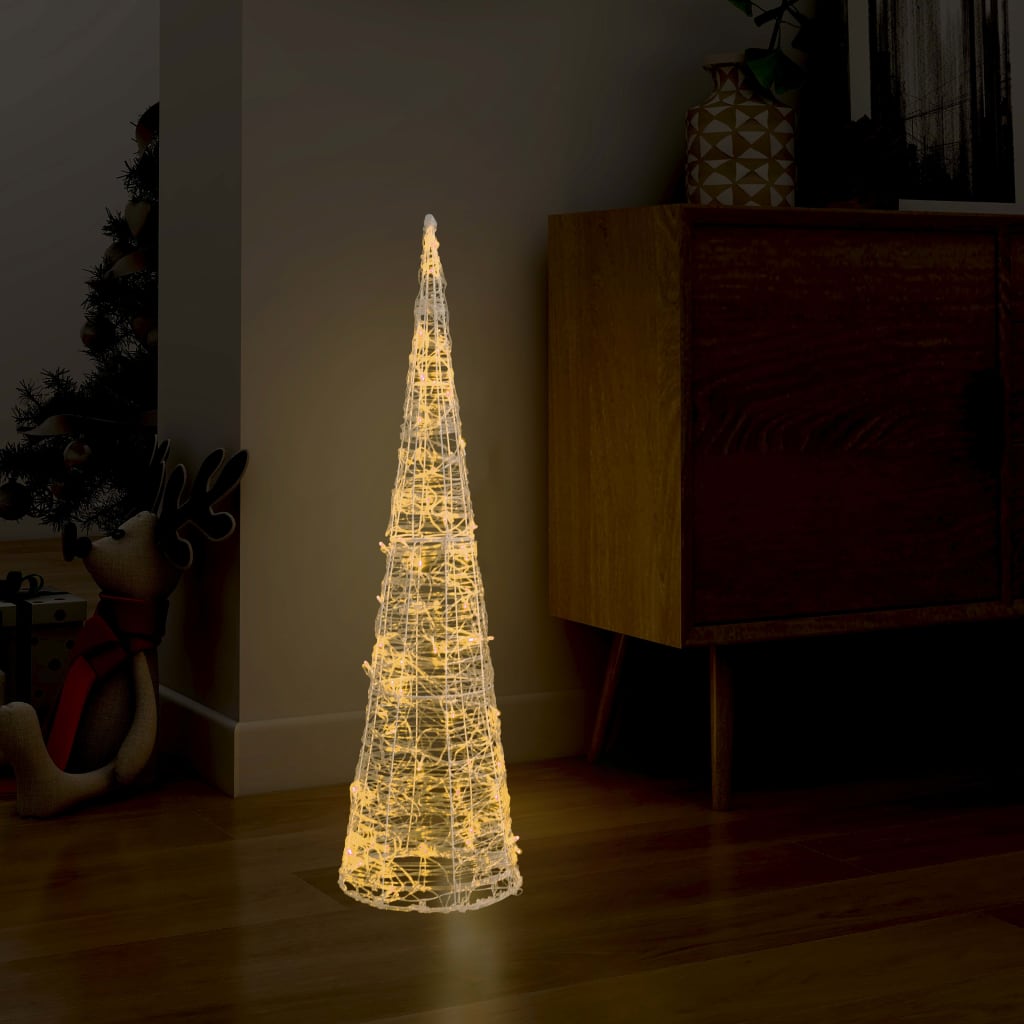 Led-Kegel Acryl Weihnachtsdeko Pyramide