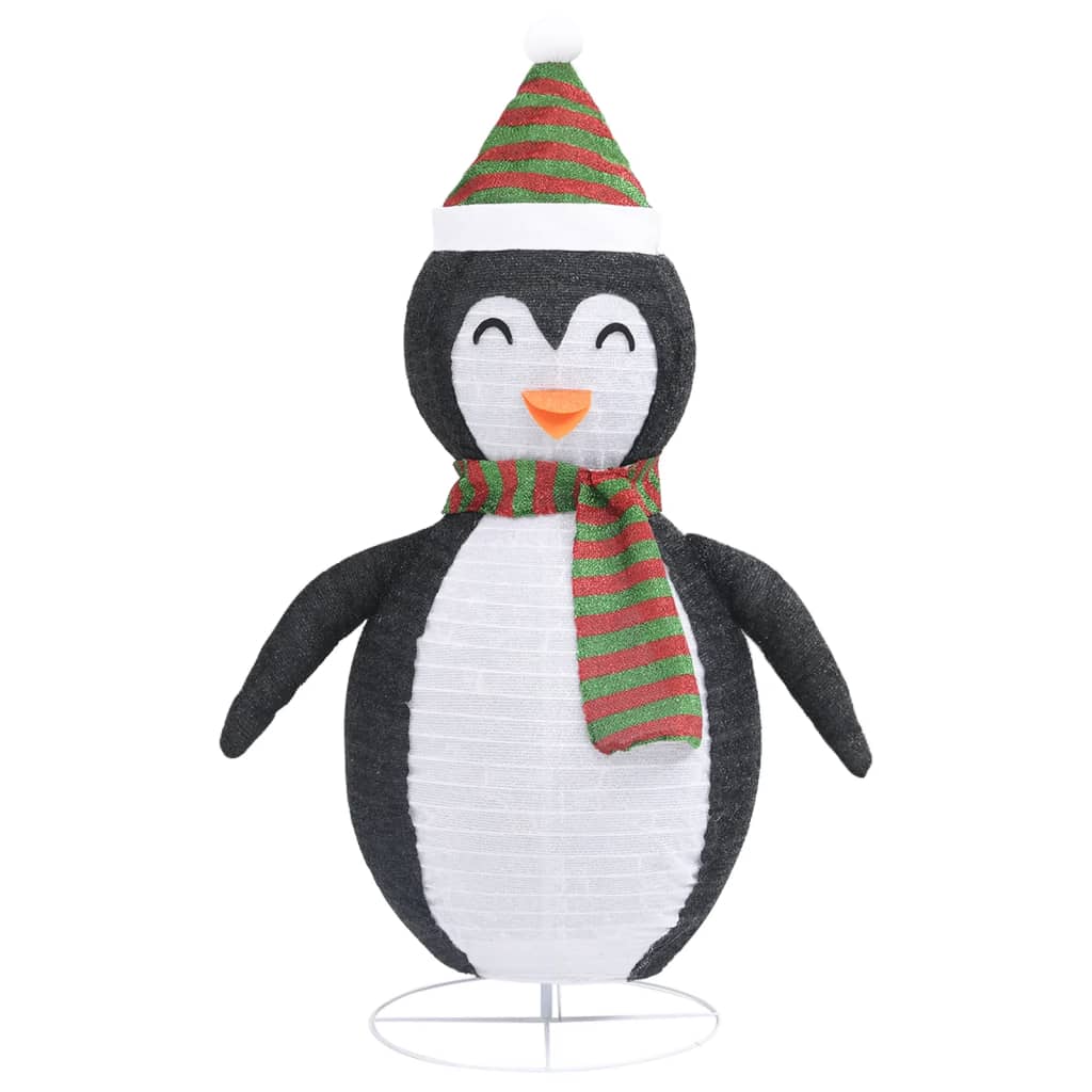 Weihnachtsdekoration Pinguin-Figur Led Luxus-Gewebe