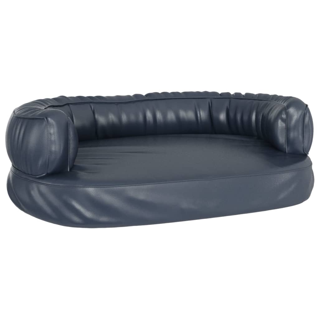 Hundebett Ergonomisch Schaumstoff 60X42Cm Kunstleder