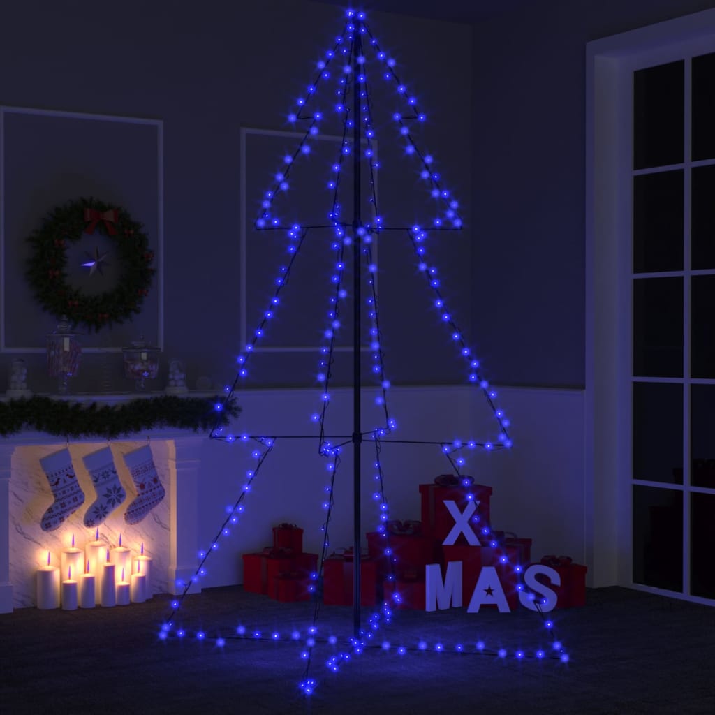 Weihnachtsbaum In Kegelform 160 Leds Indoor & Outdoor 78X120 Cm