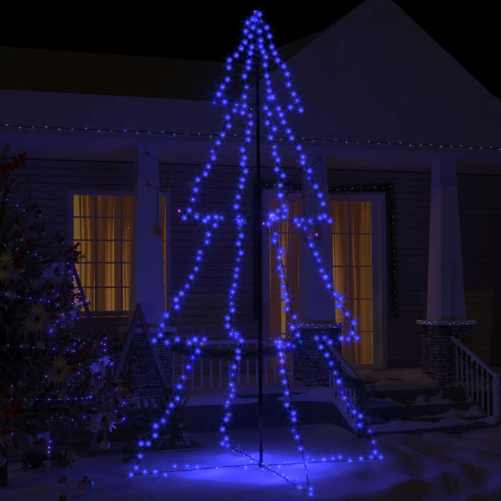 Weihnachtsbaum In Kegelform 160 Leds Indoor & Outdoor 78X120 Cm