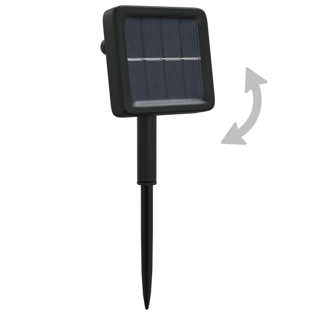 Solar-Lichterkette 2 Stk. 2X200 Led Innen Außen