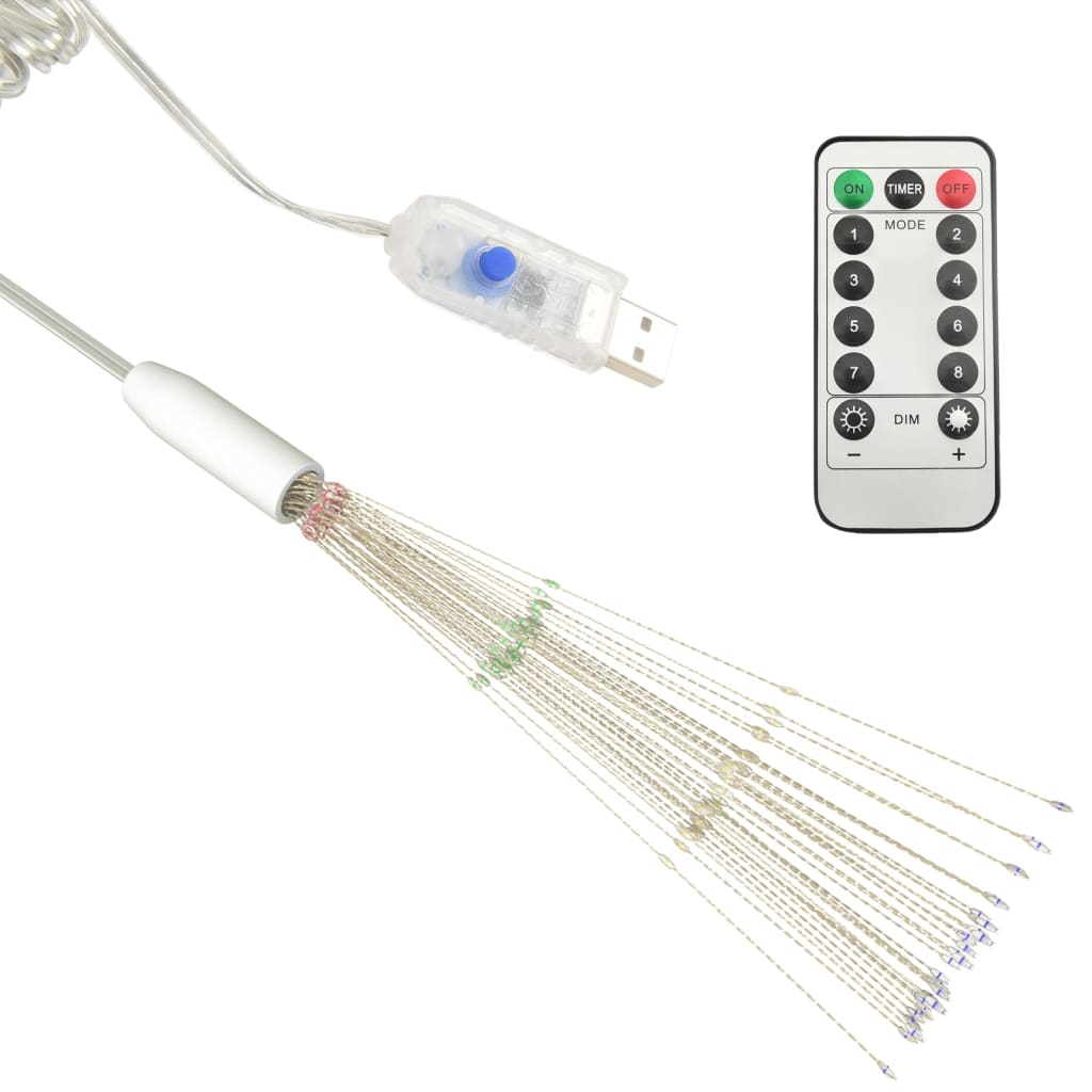 Feuerwerkslichter 2 Stk. Weihnachtsdeko 20Cm 280Leds