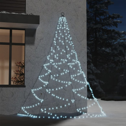 Weihnachtsbaum An Der Wand Mit Metallhaken 260 Led 3 M