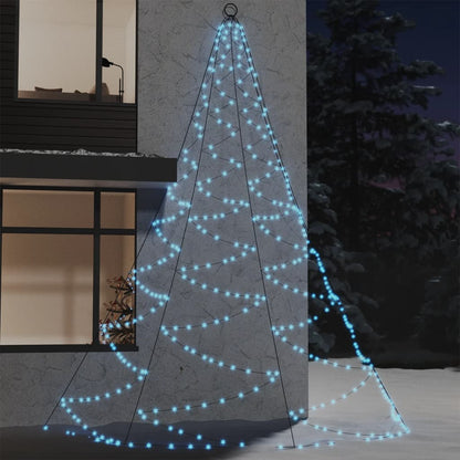 Weihnachtsbaum An Der Wand Mit Metallhaken 260 Led 3 M