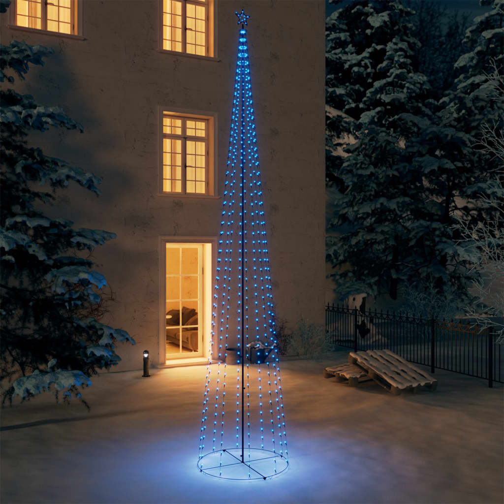 Weihnachtsbaum In Kegelform 752 Leds Deko 160X500 Cm