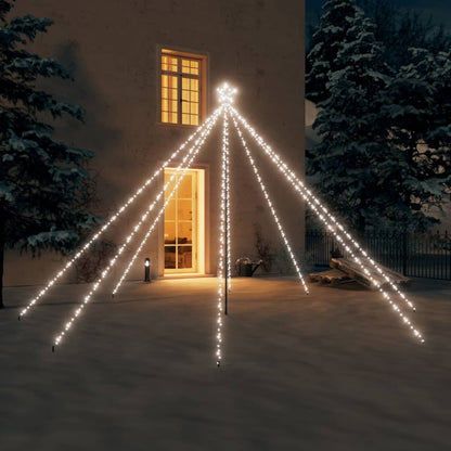 Weihnachtsbaum-Lichterketten Indoor Outdoor 400 Leds 2,5 M