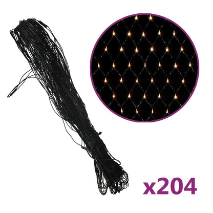 Led-Lichternetz 3X2 M 204 Leds Indoor Outdoor