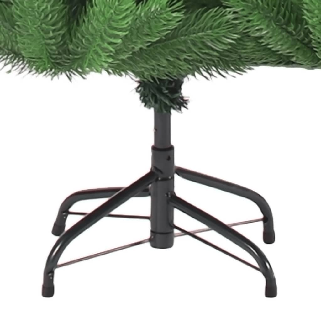 Künstlicher Weihnachtsbaum Nordmann Led & Kugeln Grün 120 Cm