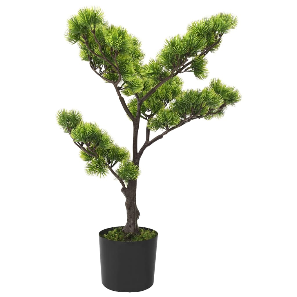 Künstlicher Bonsai Pinus Mit Topf Grün