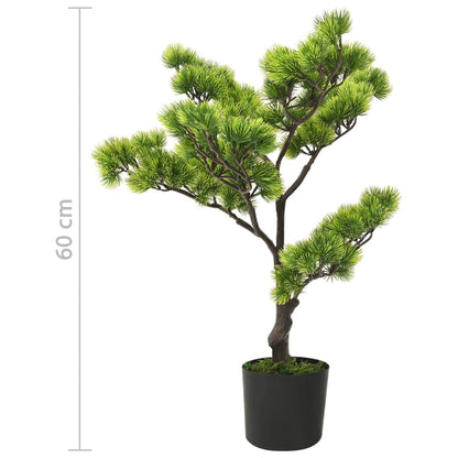 Künstlicher Bonsai Pinus Mit Topf Grün