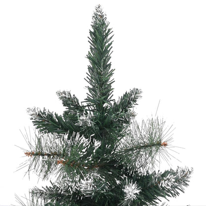 Künstlicher Weihnachtsbaum Mit Ständer Grün Und Weiß 60 Cm Pvc