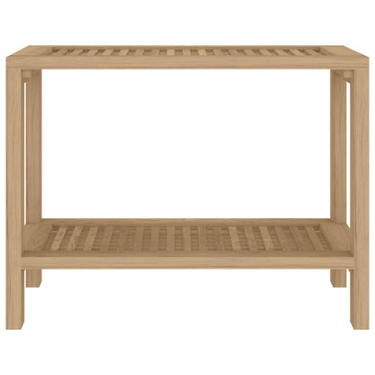 Badezimmer-Beistelltisch 60X30X45 Cm Massivholz Teak Dunkelbraun