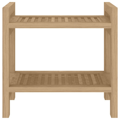 Badezimmer-Beistelltisch 45X30X45 Cm Massivholz Teak