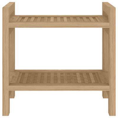 Badezimmer-Beistelltisch 45X30X45 Cm Massivholz Teak