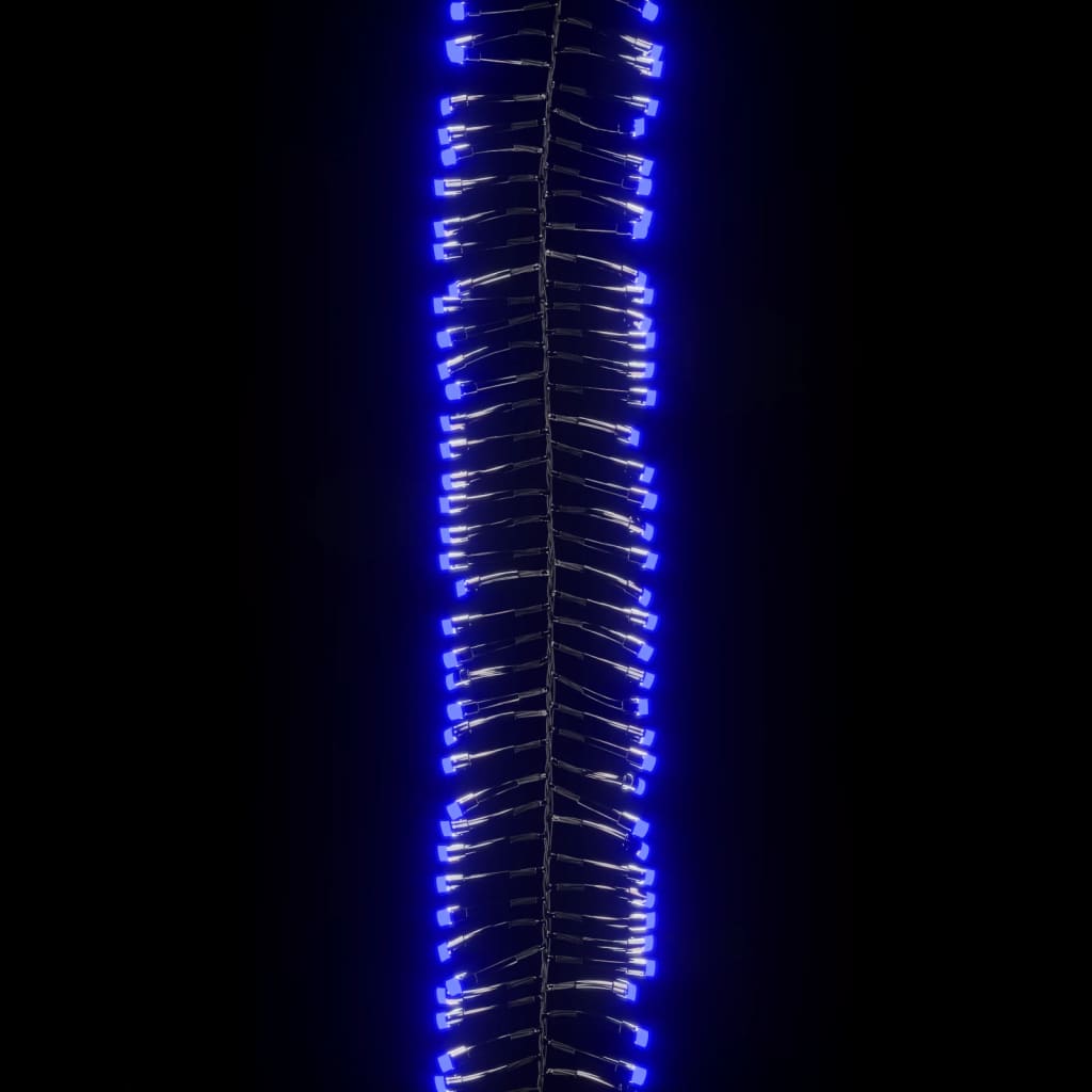 Led-Lichterkette Mit 1000 Leds Blau Pvc Blau Und Dunkelgrün