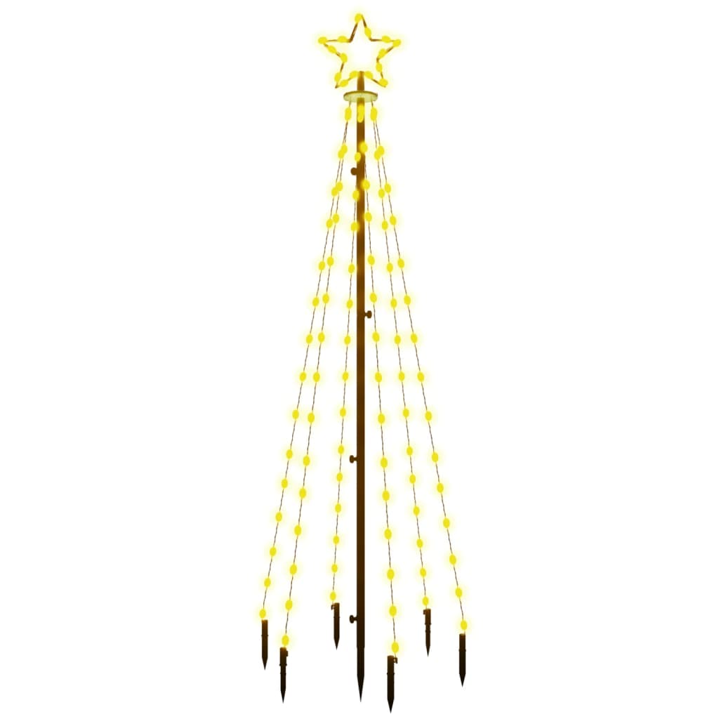 Led-Weihnachtsbaum Mit Erdnägeln 108 Leds 180 Cm