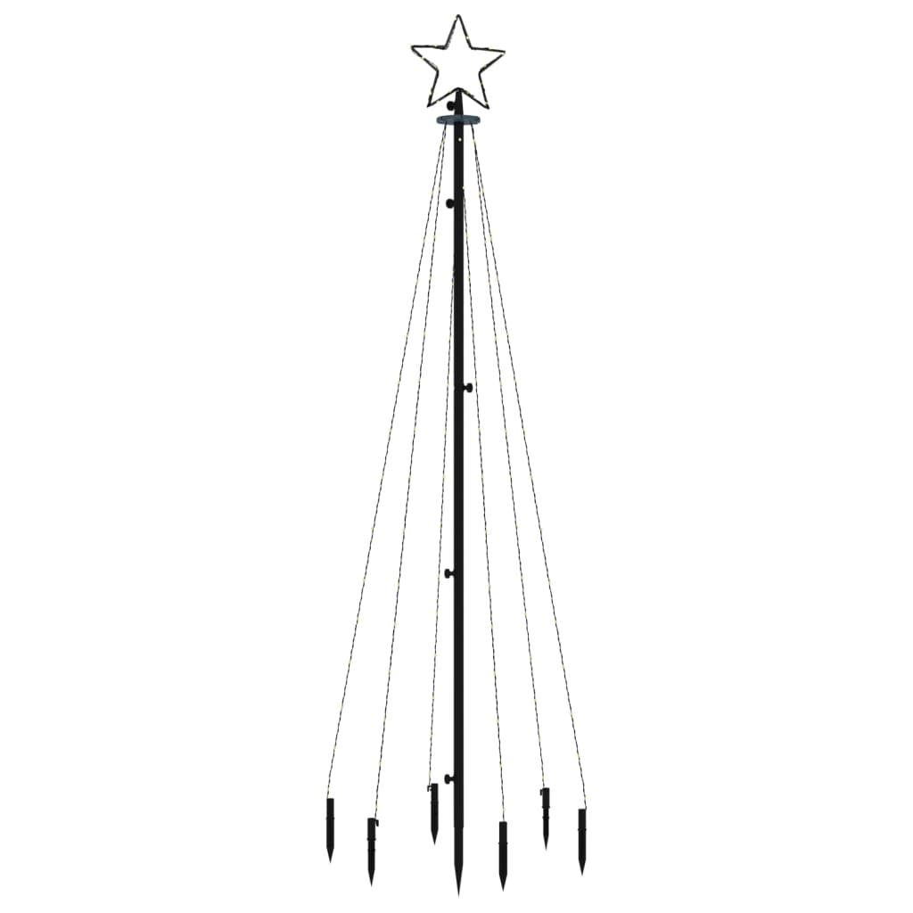 Led-Weihnachtsbaum Mit Erdnägeln 108 Leds 180 Cm