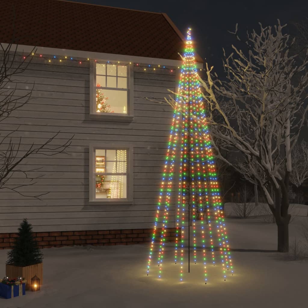 Led-Weihnachtsbaum Mit Erdnägeln 108 Leds 180 Cm