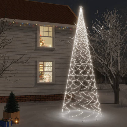 Led-Weihnachtsbaum Mit Metallstange 500 Leds 3 M