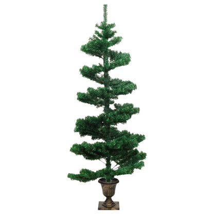 Spiral-Weihnachtsbaum Mit Beleuchtung Und Topf 120 Cm