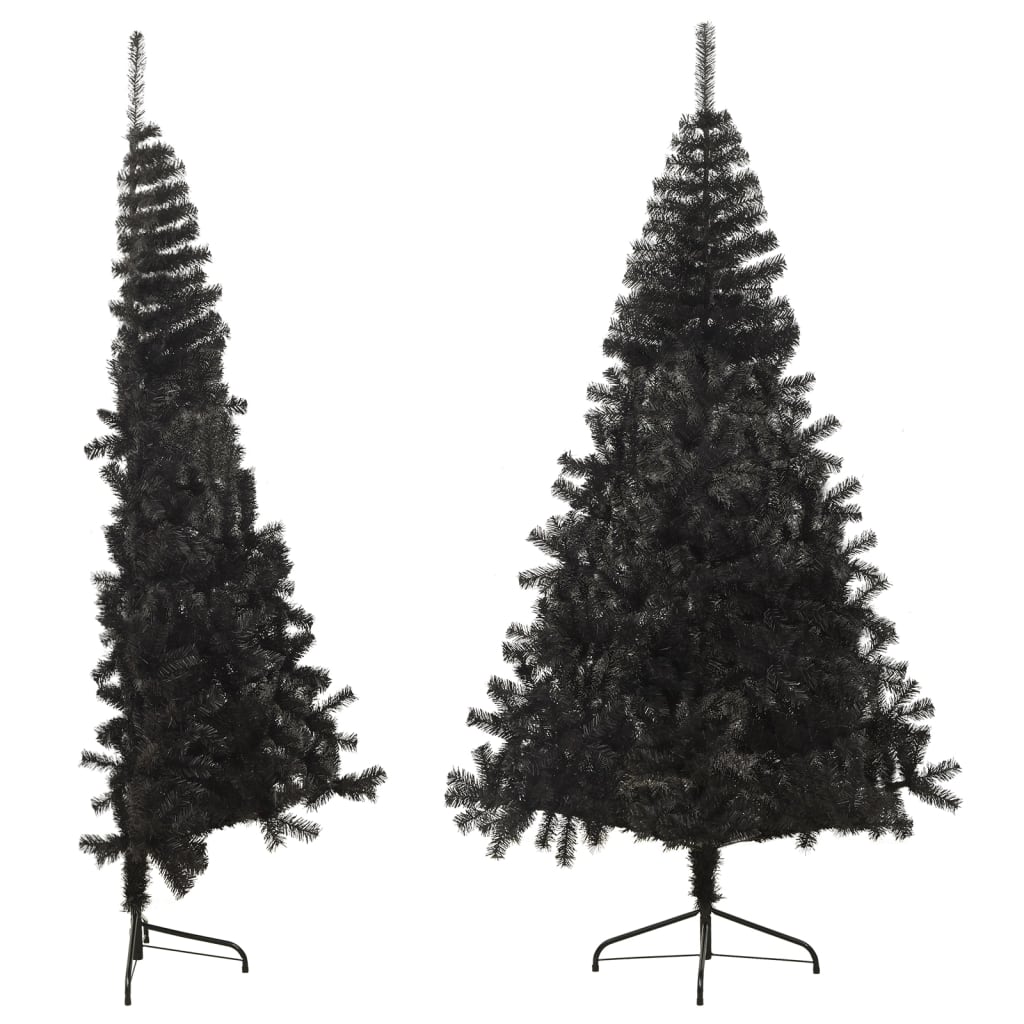 Künstlicher Halb-Weihnachtsbaum Mit Ständer 150 Cm Pvc