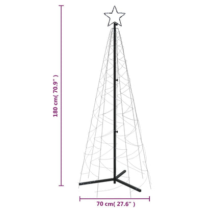 Led-Weihnachtsbaum Kegelform 200 Leds 70X180 Cm