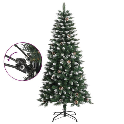 Künstlicher Weihnachtsbaum Mit Ständer Grün Pvc